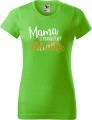 Dzień Mamy Matki Koszulka kolor Green Apple Zielone Jabłuszko AlleKoszulki Mama to Prawdziwy Skarb.jpg
