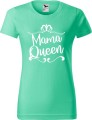 Dzień Mamy Matki Koszulka kolor Miętowy AlleKoszulki Mama Queen.jpg