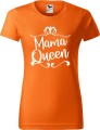 Dzień Mamy Matki Koszulka kolor Pomarańczowy AlleKoszulki Mama Queen.jpg
