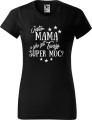 Dzień Mamy Matki Koszulka kolor Czarny AlleKoszulki Jestem Mamą a jaka jest Twoja Super Moc.jpg