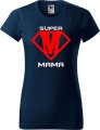Dzień Mamy Matki Koszulka kolor Granatowy AlleKoszulki Super Mama.jpg