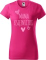 Dzień Mamy Matki Koszulka kolor Malinowy AlleKoszulki Mama Księżniczki.jpg
