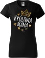 Dzień Mamy Matki Koszulka kolor Czarny AlleKoszulki Królowa Mama.jpg