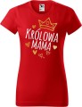 Dzień Mamy Matki Koszulka kolor Czerwony AlleKoszulki Królowa Mama.jpg