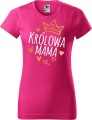 Dzień Mamy Matki Koszulka kolor Malinowy AlleKoszulki Królowa Mama.jpg