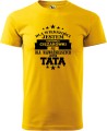 Koszulka dla kierowcy TIRa z napisem Dla większości jestem kierowcą ciężarówki ale dla najważniejszych tatą kolor żółty