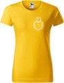 Koszulka damska t-shirt kolor Żółty Kieszonka Kotek Allekoszulki Koszulka WOW.jpg