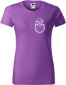 Koszulka damska t-shirt kolor Fioletowy Kieszonka Owieczka Allekoszulki Super Prezent.jpg