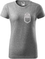 Koszulka damska t-shirt kolor Szary Kieszonka Owieczka Allekoszulki Super Prezent.jpg