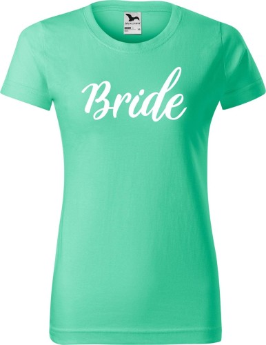 Bride 02 Koszulka damska kolor Miętowy AlleKoszulki Wieczór Panieński, Panna Młoda.jpg