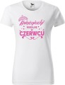 Koszulka damska t-shirt kolor Biały Księżniczki rodzą się w Czerwcu 02 AlleKoszulki Urodziny.jpg