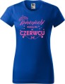 Koszulka damska t-shirt kolor Chabrowy Księżniczki rodzą się w Czerwcu 02 AlleKoszulki Urodziny.jpg