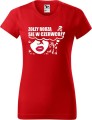 Koszulka damska t-shirt kolor Czerwony Zołzy rodzą się w Czerwcu AlleKoszulki Urodziny, Śmieszna koszulka.jpg