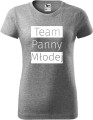Koszulka damska kolor Szary nadruk Team Panny Młodej 01 AlleKoszulki Wieczór Panieński AlleZabawa.jpg