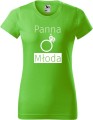 Koszulka damska kolor Green Apple Zielone Jabłuszko nadruk Panna Młoda 01 AlleKoszulki Wieczór Panieński AlleZabawa.jpg