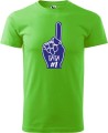 Koszulka męska w kolorze green apple zielone jabłuszko z nadrukiem TATA#1 AlleKoszulki Dzień Taty, Ojca.jpg