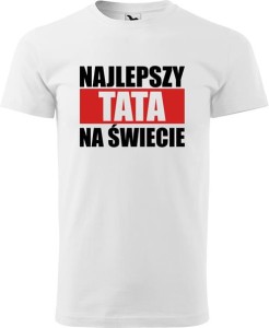 Męska Koszulka Najlepszy Tata na Świecie
