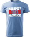 Koszulka męska kolor Błękitny nadruk Najlepszy Tata 02 AlleKoszulki Dzień Taty, Ojca.jpg