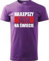 Koszulka męska kolor Fioletowy nadruk Najlepszy Tata 02 AlleKoszulki Dzień Taty, Ojca.jpg
