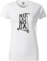 Koszulka damska kolor biały nadruk Hulajnoga 01 AlleKoszulki Sport Hulajnoga Prezent.png