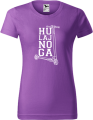 Koszulka damska kolor fioletowy nadruk Hulajnoga 01 AlleKoszulki Sport Hulajnoga Prezent.png