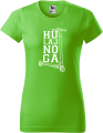 Koszulka damska kolor green apple zielone jabłuszko nadruk Hulajnoga 01 AlleKoszulki Sport Hulajnoga Prezent.png