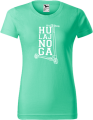 Koszulka damska kolor miętowy nadruk Hulajnoga 01 AlleKoszulki Sport Hulajnoga Prezent.png