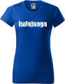 Koszulka damska kolor chabrowy nadruk Hulajnoga 02 AlleKoszulki Sport Hulajnoga.png