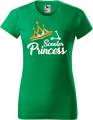 Koszulka damska kolor zieleń trawy nadruk Scooter Princess AlleKoszulki Sport Hulajnoga.png