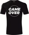 Koszulka męska kolor czarny nadruk Game Over 01 AlleKoszulki Wieczór Kawalerski, Pan Młody, Super Impreza.jpg