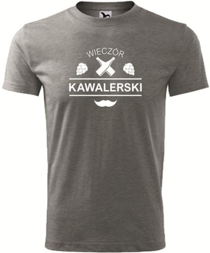 Koszulka męska kolor szary nadruk Wieczór Kawalerski 01 AlleKoszulki Wieczór Kawalerski, Super Impreza.jpg