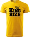 Koszulka męska kolor żółty nadruk King Size AlleKoszulki Śmieszne nadruki.jpg