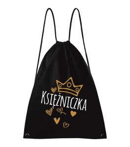 Worek, Plecak na buty, książki do Szkoły, Przedszkola Księżniczka
