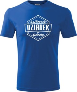 Koszulka na Dzień Dziadka Najlepszy Dziadek na świecie