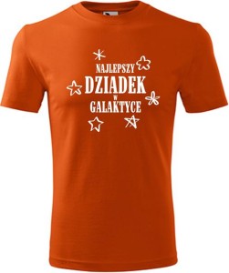 Koszulka na Dzień Dziadka - Najlepszy Dziadek w galaktyce
