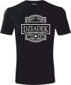 Koszulka dla dziadka z nadrukiem Old School Dziadek kolor czarny