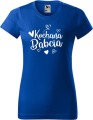 Koszulka damska Kochana Babcia, kolor chabrowy AlleKoszulki Dzień Babci.jpg