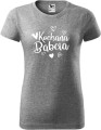 Koszulka damska Kochana Babcia, kolor szary AlleKoszulki Dzień Babci.jpg