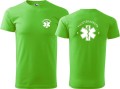 Fizjoterapeuta koszulka meska tshirt allekoszulki green apple.jpg