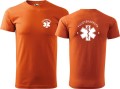 Fizjoterapeuta koszulka meska tshirt allekoszulki pomarańcz.jpg
