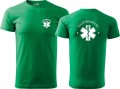 Fizjoterapeuta koszulka meska tshirt allekoszulki zieleń trawy.jpg