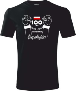 Koszulka Męska 100 lecie Odzyskania Niepodległości