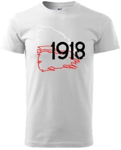 Koszulka Męska Flaga 1918