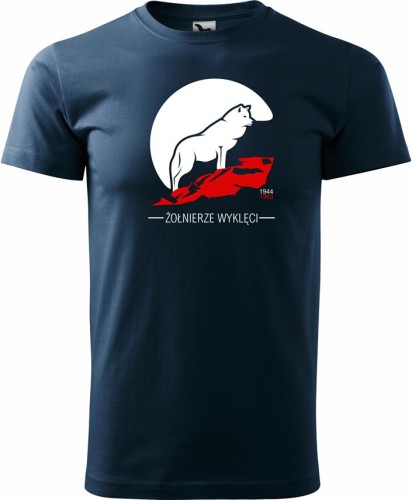 Koszylka męska nadruk Żołnierze wyklęci 02 kolor ciemny granat AlleKoszulki Koszulki Patriotyczne.jpg