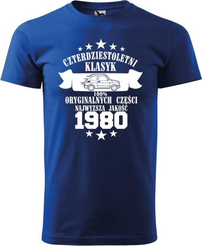 Czterdziestoletni Klasyk koszulka męska super prezent na urodziny dla niego czterdziestolatek 40 allekoszulki chaber.jpg