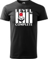 Koszulka 40 urodziny męska Level Complete kolor czarny