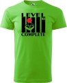 Koszulka 40 urodziny męska Level Complete kolor green apple