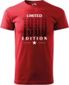 Koszulka na 40 urodziny męska nadruk Limited Edition kolor czerwony