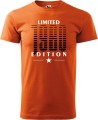 Koszulka na 40 urodziny męska nadruk Limited Edition kolor pomarańczowy