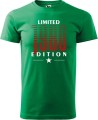 Koszulka na 40 urodziny męska nadruk Limited Edition kolor zielona trawa